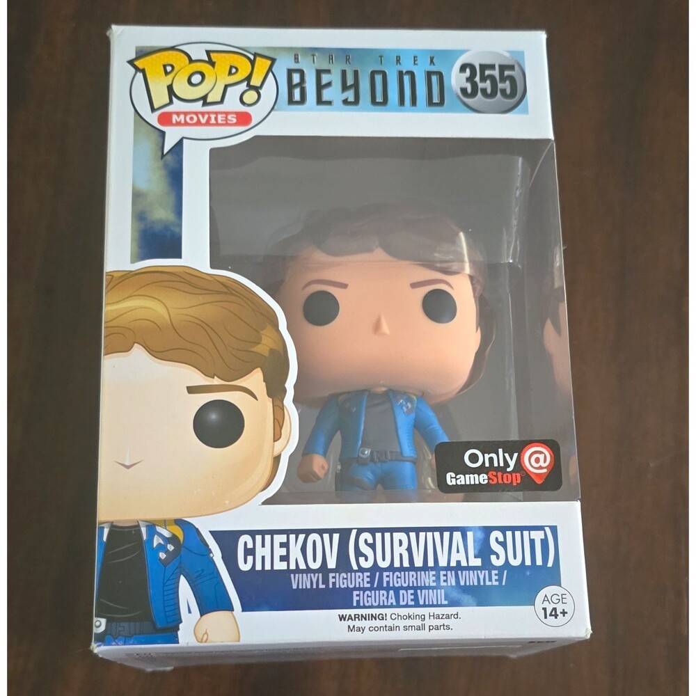 Funko Pop! Vinyl: Star Trek Beyond - Chekov (Survival Suit) GameStop #355